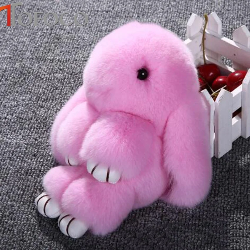 TOFOCO Funny Soft Plush Rabbit Small Pendant Chains Toys Rabbit Fur Toy Key Rings for Children New Year Gifts
TOFOCO Funny Soft Plush Rabbit Small Pendant Chains Toys Rabbit Fur Toy Key Rings for Children New Year Gifts