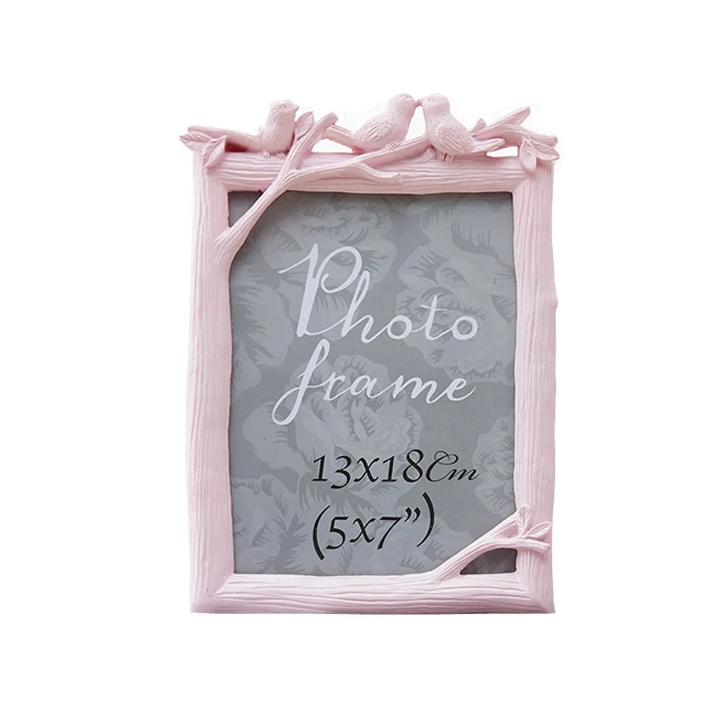 Pink Desktop Resin Photo Frame, Creative Picture Frame with Birds, Luxury, RPF010
Pink Desktop Resin Photo Frame, Creative Picture Frame with Birds, Luxury, RPF010