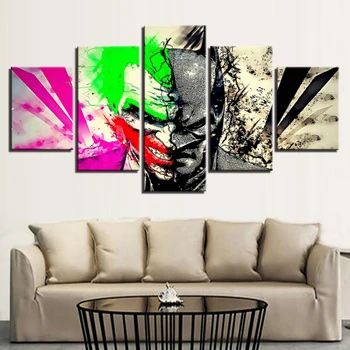 Home Decor Canvas Print Painting 5 piece Wall Art Batman Joker Art Two Faces Poster Wall Decoration Print Painting
Home Decor Canvas Print Painting 5 piece Wall Art Batman Joker Art Two Faces Poster Wall Decoration Print Painting