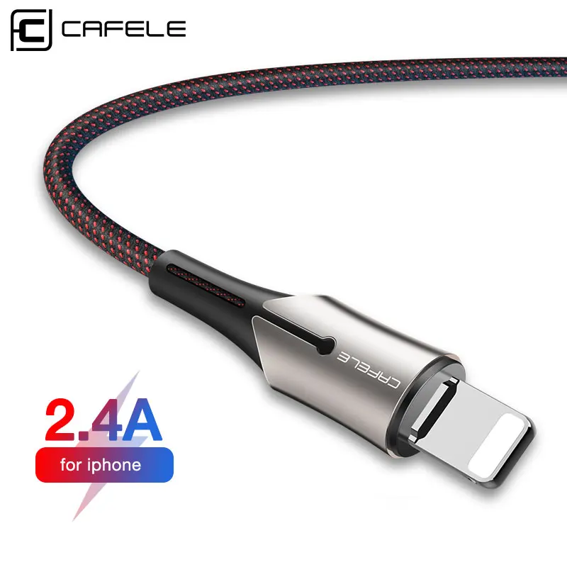 CAFELE USB Cable for iPhone X Xs Max Xr 5 8 7 6 6s Plus Charger 2.0A Fast Charging Cables for IOS 11 Lightning Cable 1.2m 1.8m
CAFELE USB Cable for iPhone X Xs Max Xr 5 8 7 6 6s Plus Charger 2.0A Fast Charging Cables for IOS 11 Lightning Cable 1.2m 1.8m