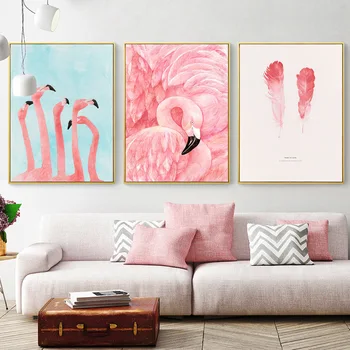 Nordic Decoration Pink Flamingo Canvas Painting Posters And Prints Watercolor Pictures For Living Room Affich Cuadros Decor
Nordic Decoration Pink Flamingo Canvas Painting Posters And Prints Watercolor Pictures For Living Room Affich Cuadros Decor