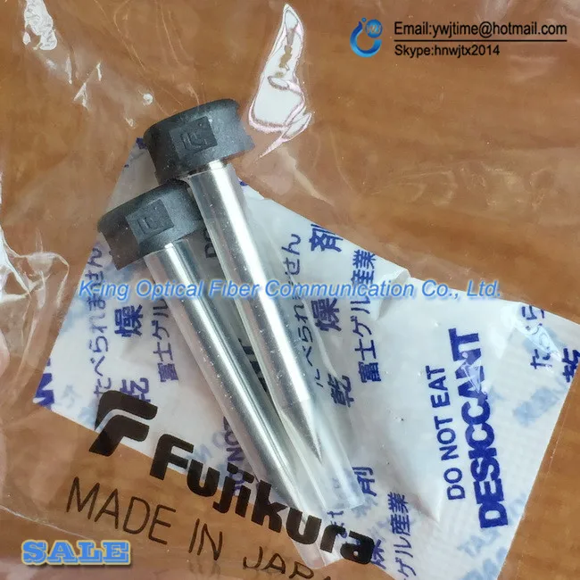 Original Fujikura large diameter special fiber splicing machine FSM-100P+ FSM-100M+ electrode rods ELCT3-25
Original Fujikura large diameter special fiber splicing machine FSM-100P+ FSM-100M+ electrode rods ELCT3-25