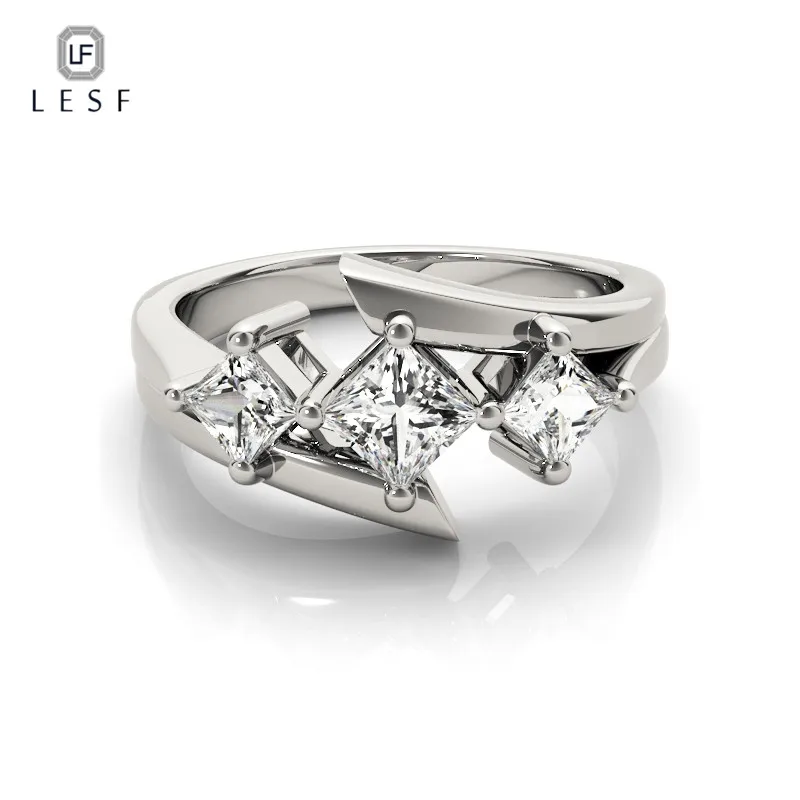 LESF Luxury Square Cut Cubic Zircon 925 Sterling Silver Jewelry Wedding Women Bijoux Girls Fashion Jewelry Engagement Ring
LESF Luxury Square Cut Cubic Zircon 925 Sterling Silver Jewelry Wedding Women Bijoux Girls Fashion Jewelry Engagement Ring