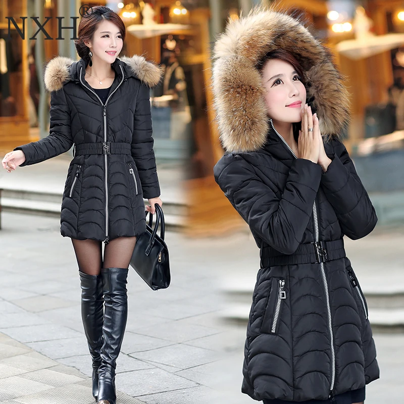 NXH Snow wear wadded jacket female 2018 winter jacket women slim Long Cotton outerwear winter coat women plus size parka women
NXH Snow wear wadded jacket female 2018 winter jacket women slim Long Cotton outerwear winter coat women plus size parka women