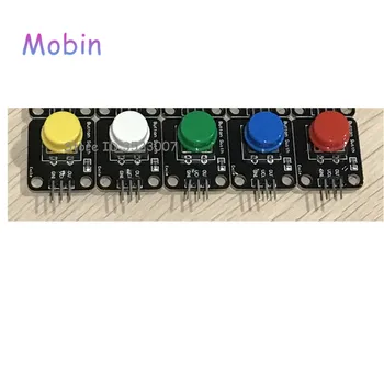 20pcs/lot Electronic Building Blocks Big KeyButton Module Button Module 5 color/lot Five Key Module Best quality Free shipping
20pcs/lot Electronic Building Blocks Big KeyButton Module Button Module 5 color/lot Five Key Module Best quality Free shipping