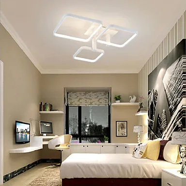 Fashion LED 3 Square Shape Ceiling Lights Contemporary Flush Mount Living Room / Bedroom / Dining Room / Kitchen Ceiling Lights
Fashion LED 3 Square Shape Ceiling Lights Contemporary Flush Mount Living Room / Bedroom / Dining Room / Kitchen Ceiling Lights