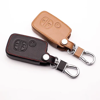 Car Genuine Leather Remote Control Car Key Case Cover for Toyota Camry Crown Smart Key Meadow protect shell Car wallet 3 buttons
Car Genuine Leather Remote Control Car Key Case Cover for Toyota Camry Crown Smart Key Meadow protect shell Car wallet 3 buttons