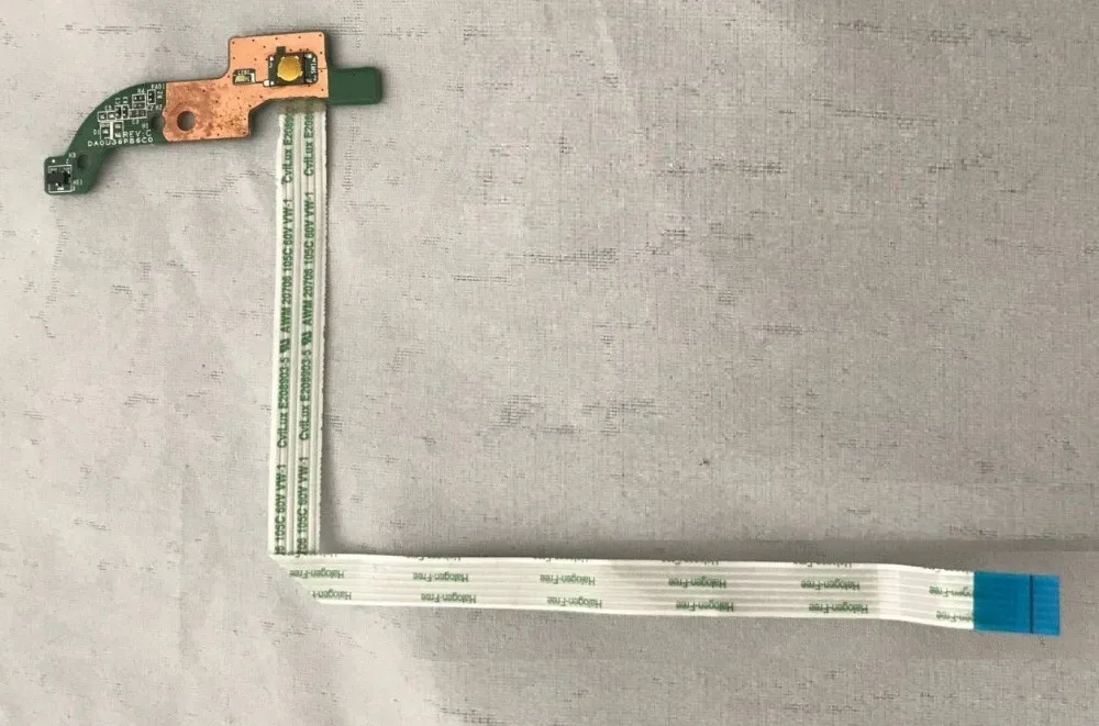 WZSM New Start Power Button Board Ribbon Cable For HP Sleekbook 15-B Series 15-b161nr 15-b113TU DA0U36PB6C0 33U36PB0000
WZSM New Start Power Button Board Ribbon Cable For HP Sleekbook 15-B Series 15-b161nr 15-b113TU DA0U36PB6C0 33U36PB0000
