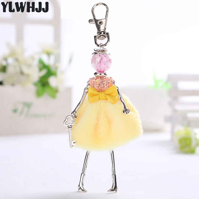 YLWHJJ brand 2018 new girl cute doll car keychain for women hot trendy key chain Princess Fashion jewelry bag pendant wholesale
YLWHJJ brand 2018 new girl cute doll car keychain for women hot trendy key chain Princess Fashion jewelry bag pendant wholesale