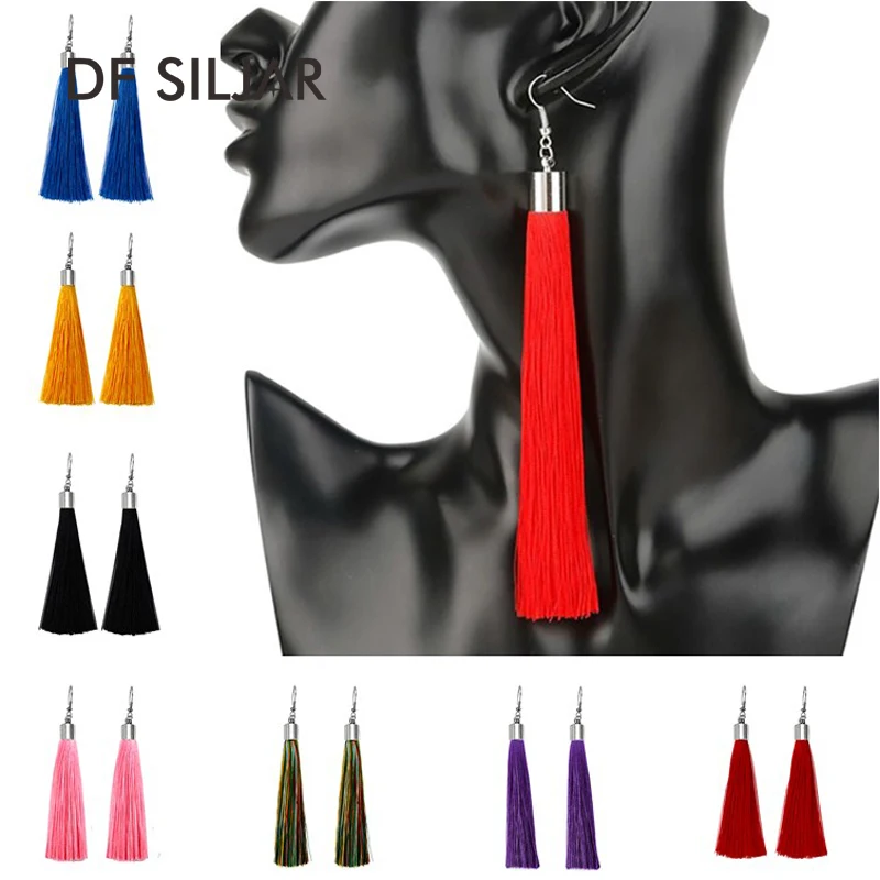 Ethnic Boho Long Tassel Dangle Earrings Women Fashion Brand Jewelry European Exaggerated Drop Earrings Vintage Pendientes X0003
Ethnic Boho Long Tassel Dangle Earrings Women Fashion Brand Jewelry European Exaggerated Drop Earrings Vintage Pendientes X0003