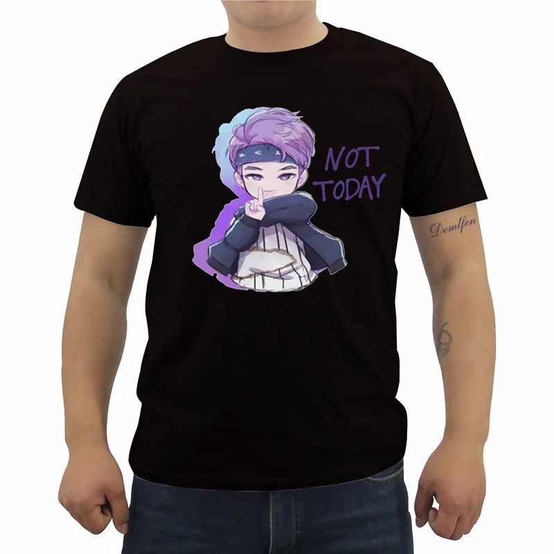 New Bangtan Boys T-shirt Cartoon Print Men's T Shirt Summer Short Sleeve O-neck Cotton T Shirt Casual Hip Hop Shirt Cool Tees
New Bangtan Boys T-shirt Cartoon Print Men's T Shirt Summer Short Sleeve O-neck Cotton T Shirt Casual Hip Hop Shirt Cool Tees
