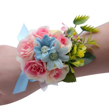 Simulation Silk Small Rose Wrist Flower Brooch For Wedding Party Ceremony Bouquet Groom Bride Bridesmaid Hand Flowers 1pc
Simulation Silk Small Rose Wrist Flower Brooch For Wedding Party Ceremony Bouquet Groom Bride Bridesmaid Hand Flowers 1pc