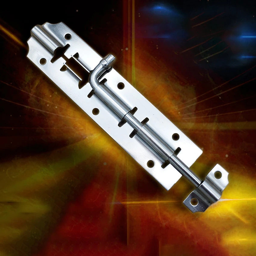 Description Picture 2 of item3" 4" 5" Stainless Steel Door Latch Barrel Bolt Latch Hasp For Bathroom Bedroom Gate Lock Durable Safety Hardware Locks