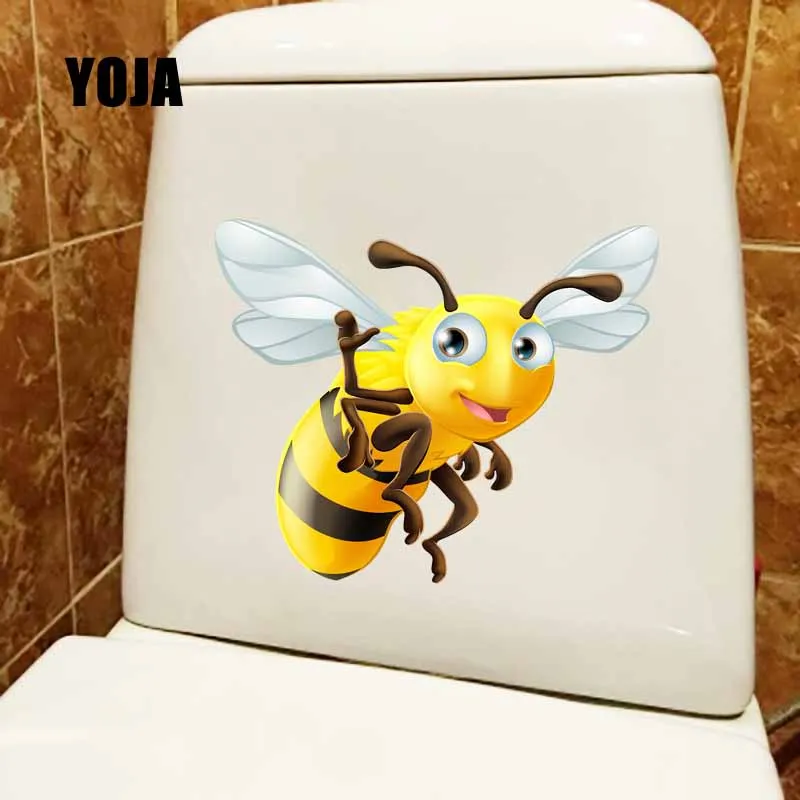 YOJA 23.1X18.9CM Intereting Animal Toilet Wall Sticker Decal Living Room Home Decor Cartoon Bee T5-0934
YOJA 23.1X18.9CM Intereting Animal Toilet Wall Sticker Decal Living Room Home Decor Cartoon Bee T5-0934