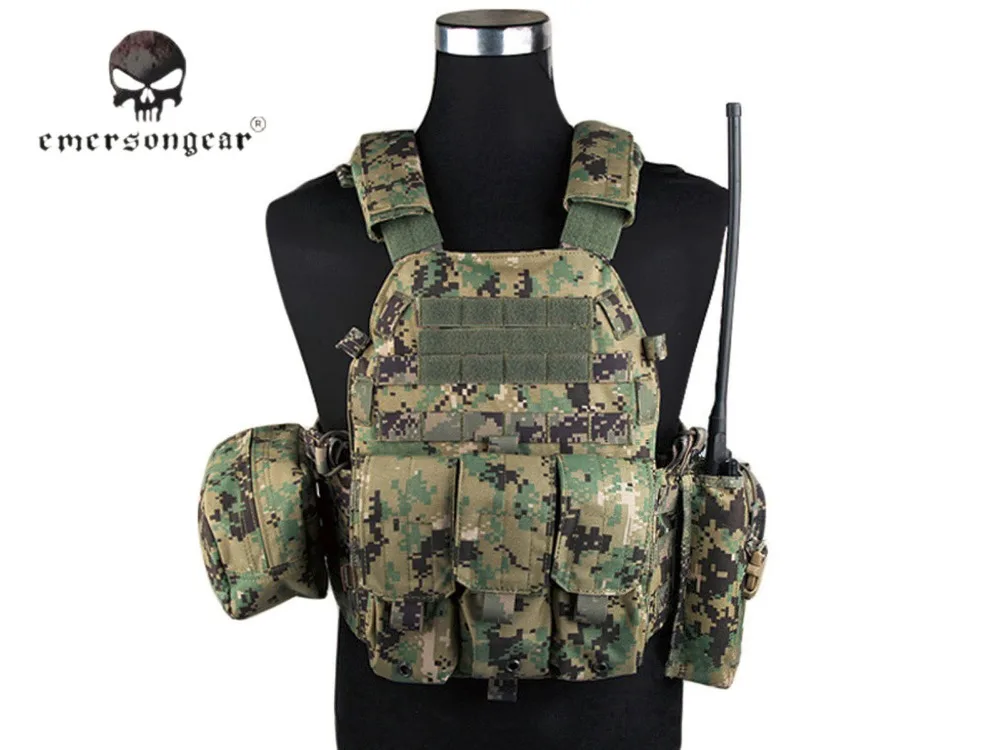 Emersongear LBT6094A Style Tactical Vest With 3 Pouches Hunting Airsoft Military Combat Gear AOR2 EM7440F
Emersongear LBT6094A Style Tactical Vest With 3 Pouches Hunting Airsoft Military Combat Gear AOR2 EM7440F