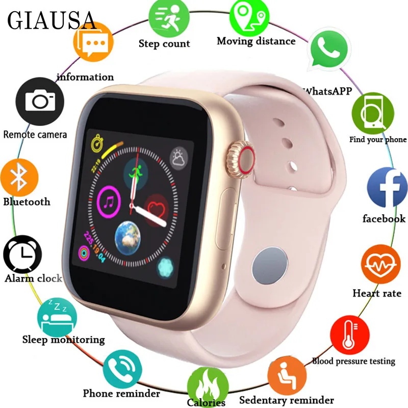 2019 Newest 1.54 Inch Smart Watch Support SIM TF Card Camera Whatsapp For Android Apple Phone Smartwatch Men Women Kids
2019 Newest 1.54 Inch Smart Watch Support SIM TF Card Camera Whatsapp For Android Apple Phone Smartwatch Men Women Kids
