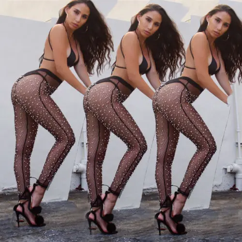 2018 New Sexy Women Pearl Beach Cover Mesh Sheer See Through Bikini Cover Up Swimwear Fishnet Transparent Long Pant Trousers
2018 New Sexy Women Pearl Beach Cover Mesh Sheer See Through Bikini Cover Up Swimwear Fishnet Transparent Long Pant Trousers
