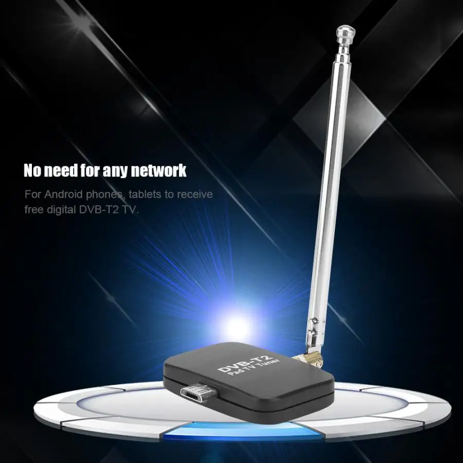 Mobile TV DVB-T2 Dongle Receiver Dual Ear Antenna for Android Mobile Phone Tablet for Android OS 4.1
Mobile TV DVB-T2 Dongle Receiver Dual Ear Antenna for Android Mobile Phone Tablet for Android OS 4.1