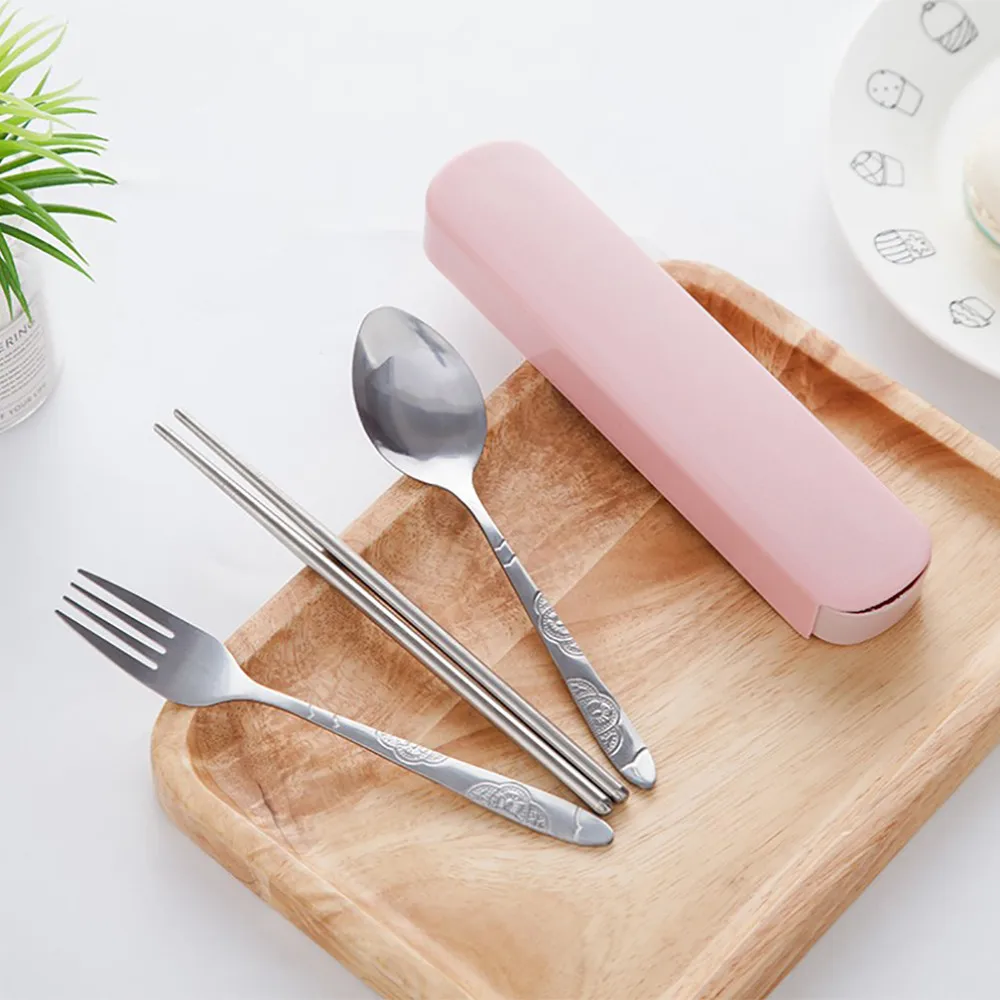 Stainless Steel Chopsticks Spoon Tableware Fork 3pcs Set Portable Handmade Japanese Style For Children Student Droship 10May 31
Stainless Steel Chopsticks Spoon Tableware Fork 3pcs Set Portable Handmade Japanese Style For Children Student Droship 10May 31