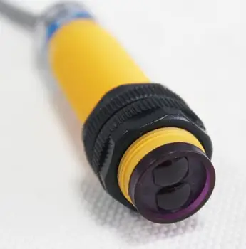 2PCS E3F-DS10P3 E3F-DS10C3 Diffuse Photoelectric Switch Sensor M18 4 Wire DC 6V-36V NO+NC Detection Range 10cm
2PCS E3F-DS10P3 E3F-DS10C3 Diffuse Photoelectric Switch Sensor M18 4 Wire DC 6V-36V NO+NC Detection Range 10cm