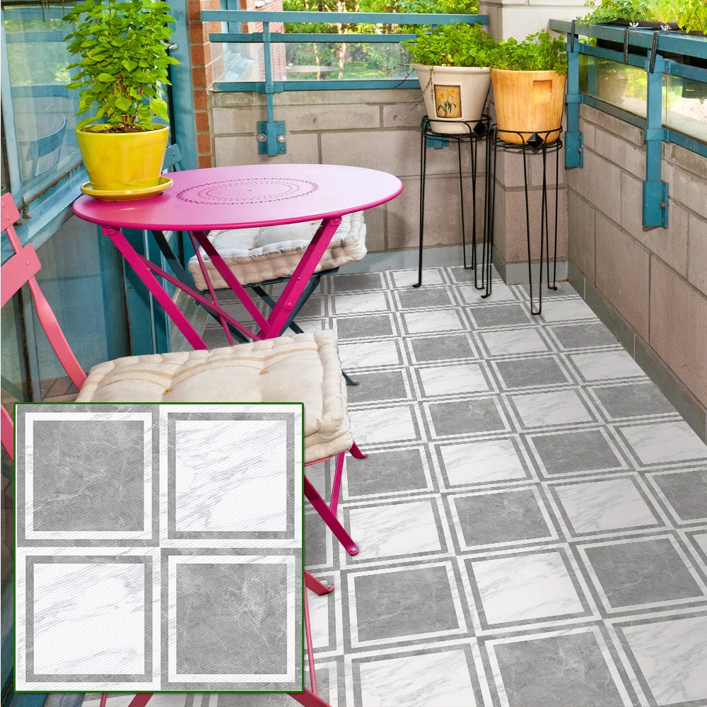 Marble style Floor Sticker 30*30cm 4pcs PVC Home Living room Kitchen Bathroom Tile Door Anti skid Waterproof Gray
Marble style Floor Sticker 30*30cm 4pcs PVC Home Living room Kitchen Bathroom Tile Door Anti skid Waterproof Gray