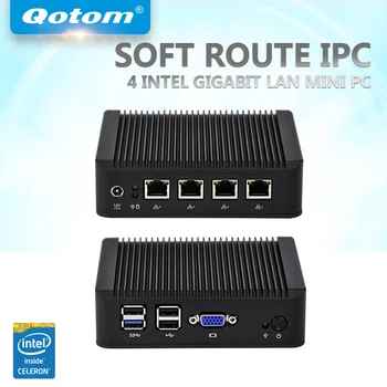 QOTOM Mini PC Q190G4 with 4 LAN port using pfsense as router/ firewall fanless no