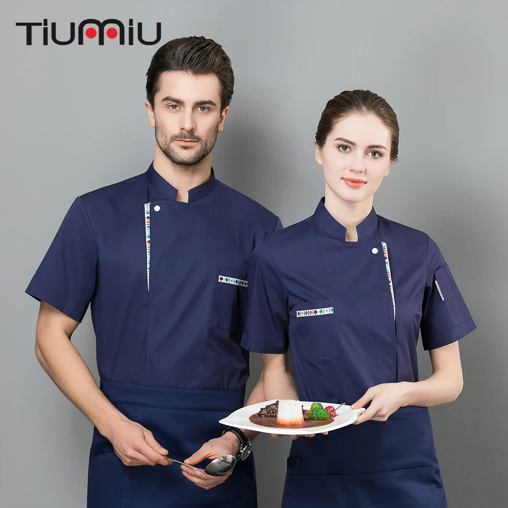 2019new arrival Men Women Chef Jacket Breathable Bakery Cook Wear Food Service Chef Jacket Overalls Kitchen Restaurant Uniform
2019new arrival Men Women Chef Jacket Breathable Bakery Cook Wear Food Service Chef Jacket Overalls Kitchen Restaurant Uniform