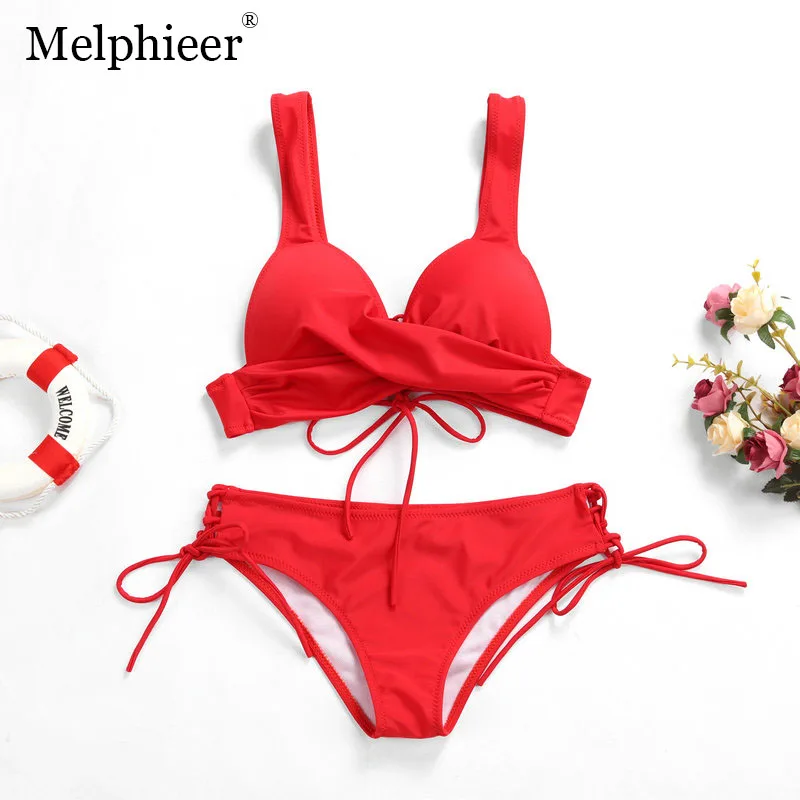 Sexy Cross Push Up Bikini 2019 Biquini Red Black Plus Size Underwire Swimsuit Women Bandage Support Swimwear Maillot De Bain NEW
Sexy Cross Push Up Bikini 2019 Biquini Red Black Plus Size Underwire Swimsuit Women Bandage Support Swimwear Maillot De Bain NEW