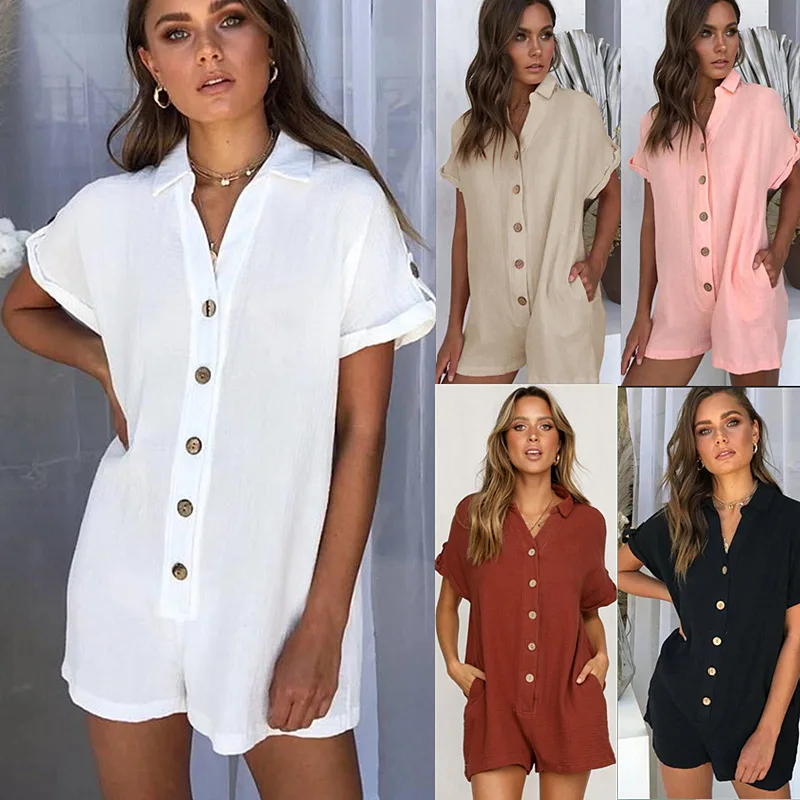 Women Jumpsuit Solid 2019 Spring Casual Playsuits line Jumpsuit Regular Overalls for Women
Women Jumpsuit Solid 2019 Spring Casual Playsuits line Jumpsuit Regular Overalls for Women