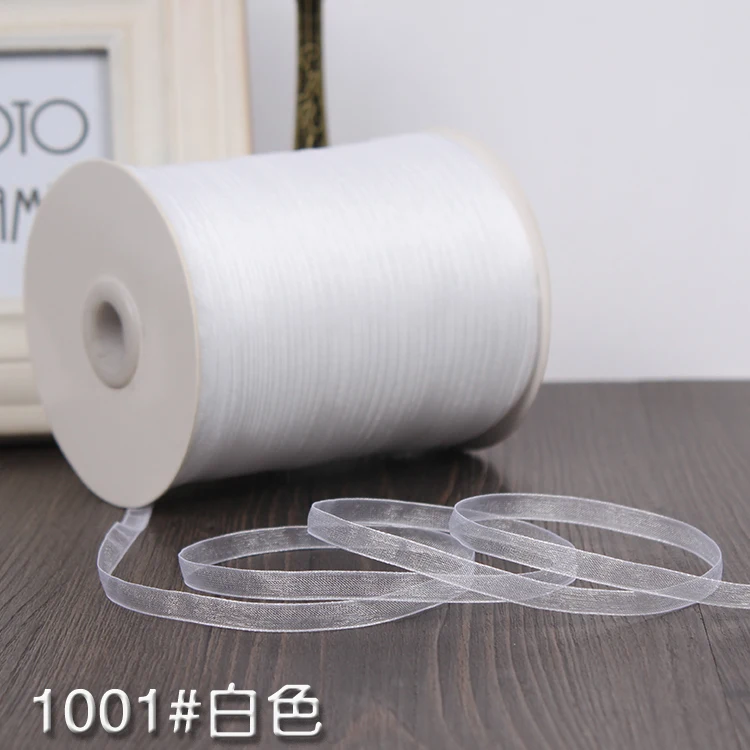 6mm 10 Meters Cheap Organza Ribbon For Arts Crafts & Sewing Christmas Wedding Party Decoration Gift Wrap Handmade DIY Material
6mm 10 Meters Cheap Organza Ribbon For Arts Crafts & Sewing Christmas Wedding Party Decoration Gift Wrap Handmade DIY Material