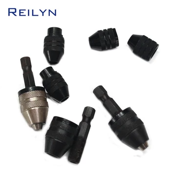 1 pc universal chuck M8x0.75mm M7x0.75mm clamping chuck 0.3-6.5mm clamping size adjustable for MINI grinder dremel rotary tools
1 pc universal chuck M8x0.75mm M7x0.75mm clamping chuck 0.3-6.5mm clamping size adjustable for MINI grinder dremel rotary tools