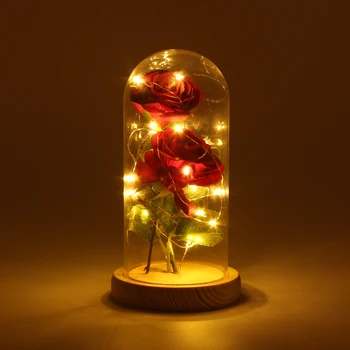 2PCS Artificial Silk Rose Strip Light With Glass Lampshade Warm White DIY For Home Decor Holiday Party Wedding Gift
2PCS Artificial Silk Rose Strip Light With Glass Lampshade Warm White DIY For Home Decor Holiday Party Wedding Gift