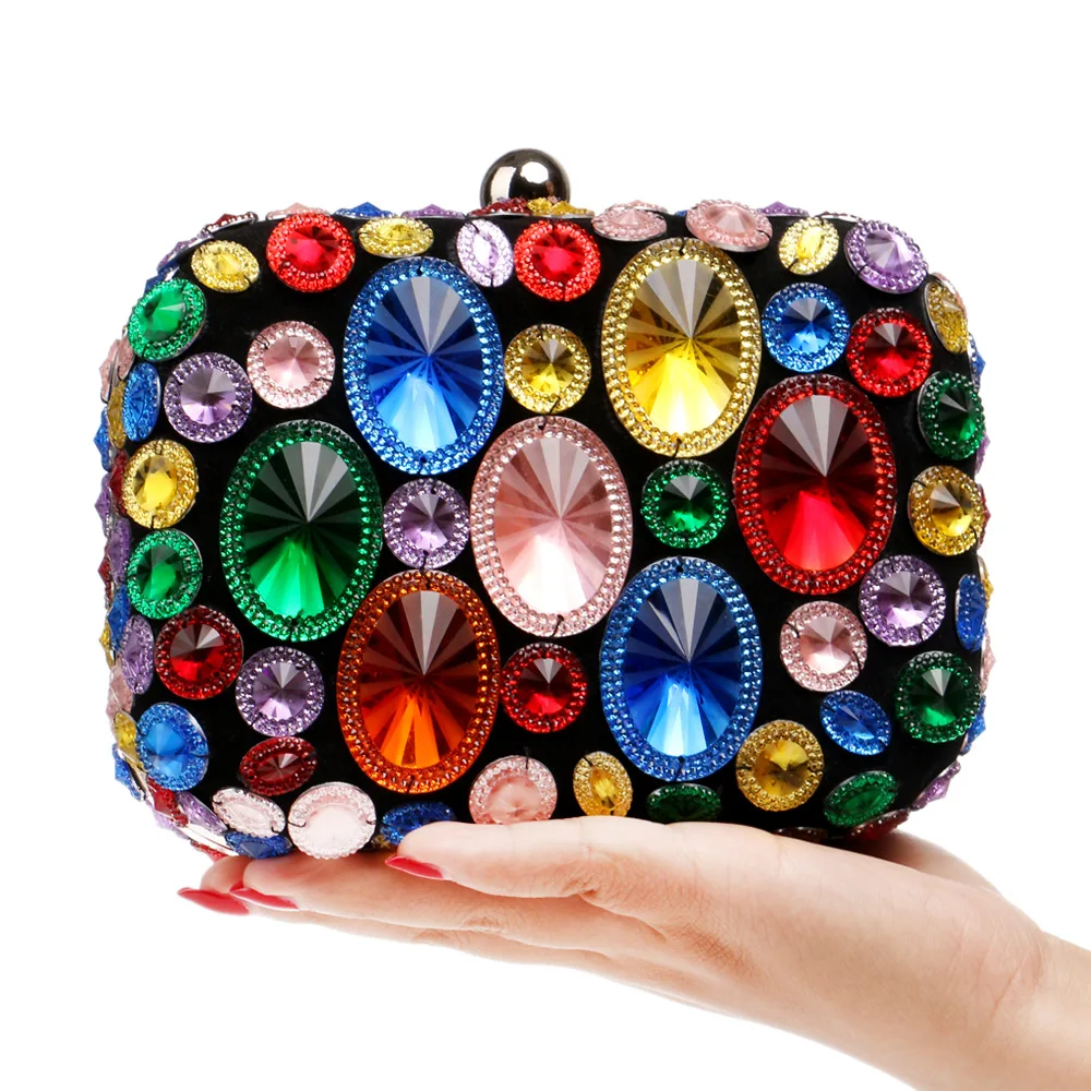 Evening Bags Women Elegant Acrylic Beaded Women Evening Bags With Chain Shoulder Small Purse Day Clutches For Wedding Party
Evening Bags Women Elegant Acrylic Beaded Women Evening Bags With Chain Shoulder Small Purse Day Clutches For Wedding Party