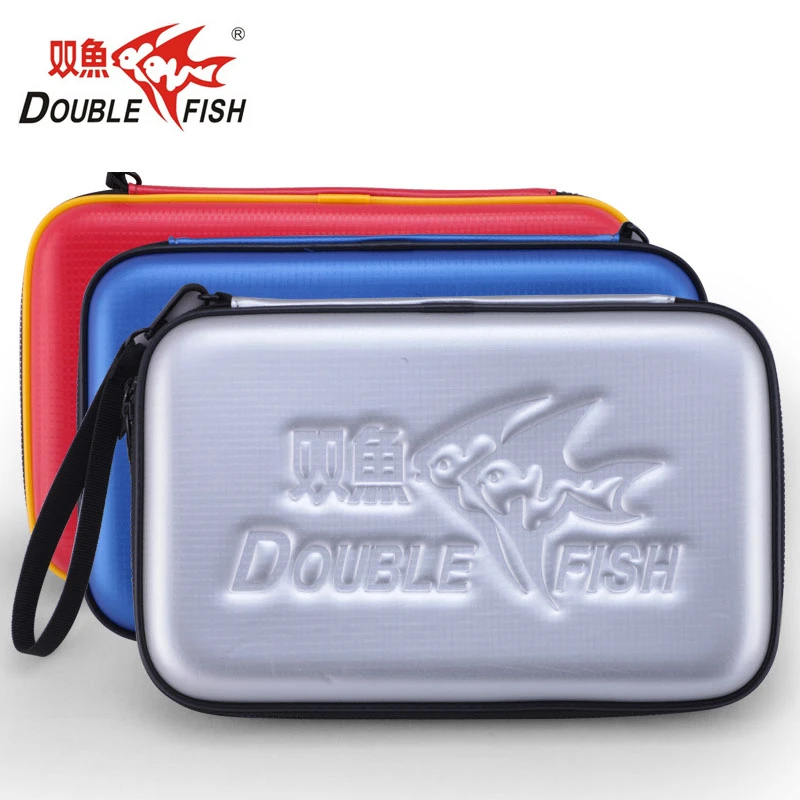 Original Double Fish G Type Professional Table Tennis Hard PU Case Waterproof Table Tennis Racket Bag for 2 Rackets and 3 balls
Original Double Fish G Type Professional Table Tennis Hard PU Case Waterproof Table Tennis Racket Bag for 2 Rackets and 3 balls
