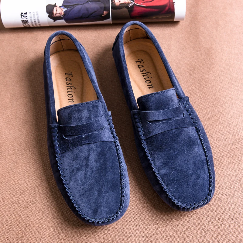 Men's Flats Shoes New Big Size 38-47 Slip On Casual Men Loafers summer Mens Moccasins 46 Driving Shoes Genuine Leather 45 hombre
Men's Flats Shoes New Big Size 38-47 Slip On Casual Men Loafers summer Mens Moccasins 46 Driving Shoes Genuine Leather 45 hombre