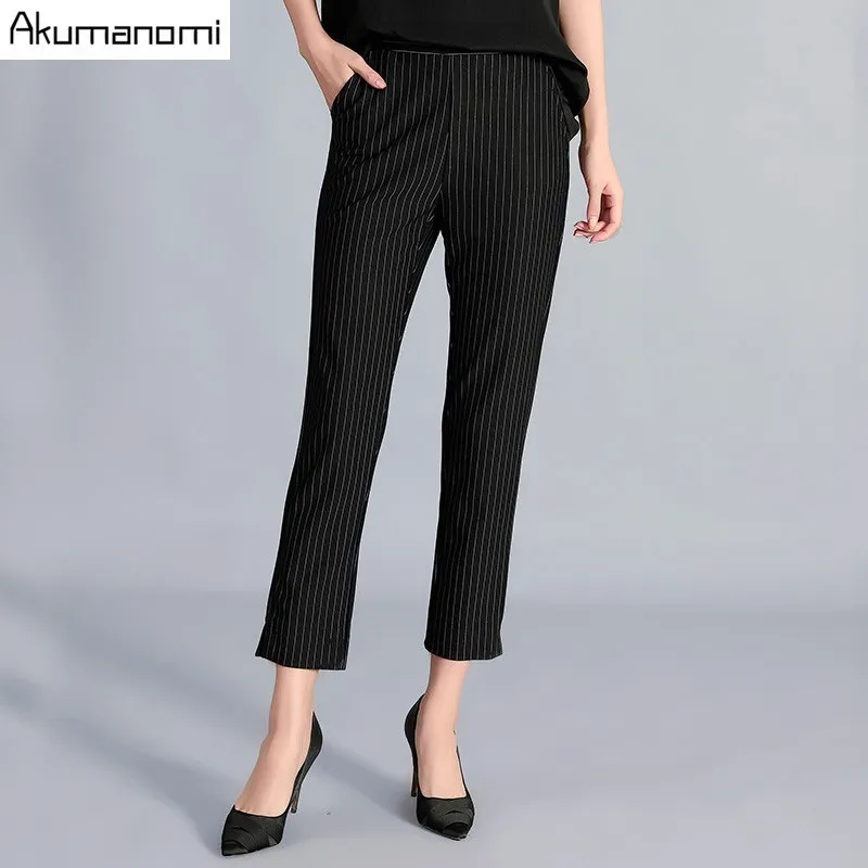 Women New Summer Harem Calf-Length Pants Casual Elastic Waist Pocket Plus Size Striped( Pants Elasticated Trousers Un Pantalon
Women New Summer Harem Calf-Length Pants Casual Elastic Waist Pocket Plus Size Striped( Pants Elasticated Trousers Un Pantalon