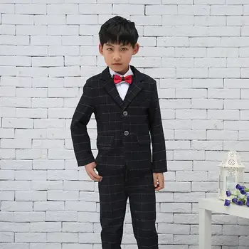 2019 New Baby Boy Suit For Wedding Piano Party Teenage Boys Plaid Blazer+Vest+Pant 3Pcs Kids Boys Suits Formal Clothes Sets Y160
2019 New Baby Boy Suit For Wedding Piano Party Teenage Boys Plaid Blazer+Vest+Pant 3Pcs Kids Boys Suits Formal Clothes Sets Y160