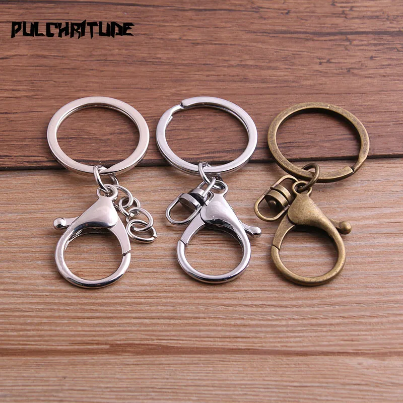 5pcs 30mm Key Ring Long 70mm Popular classic 2 Colors Plated lobster clasp key hook chain jewelry making for keychain P6681
5pcs 30mm Key Ring Long 70mm Popular classic 2 Colors Plated lobster clasp key hook chain jewelry making for keychain P6681