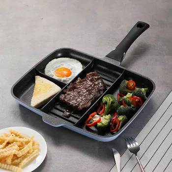 Wheat rice stone breakfast pot multifunctional flat-bottomed omelette steak pot household non-stick pot LM12181118
Wheat rice stone breakfast pot multifunctional flat-bottomed omelette steak pot household non-stick pot LM12181118