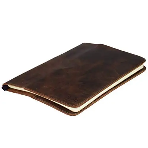 Handmade Rustic Leather Refillable Journal Cover 11 inches tall by 16.5 inches wide and 0.5 inches thick
Handmade Rustic Leather Refillable Journal Cover 11 inches tall by 16.5 inches wide and 0.5 inches thick