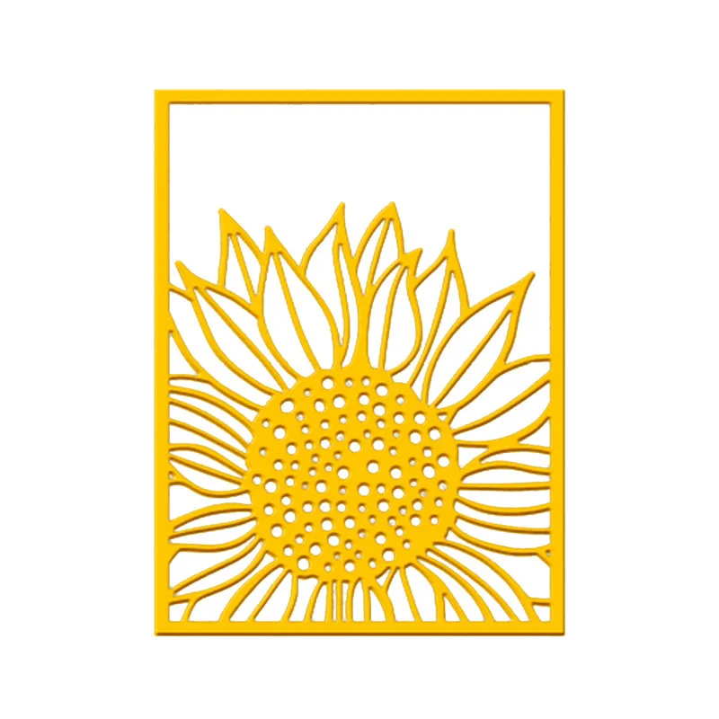 YaMinSanNiO Sunflower Background Dies Frame Metal Cutting Dies for DIY Scrapbooking Album Stamp Paper Card Embossing Diecuts
YaMinSanNiO Sunflower Background Dies Frame Metal Cutting Dies for DIY Scrapbooking Album Stamp Paper Card Embossing Diecuts