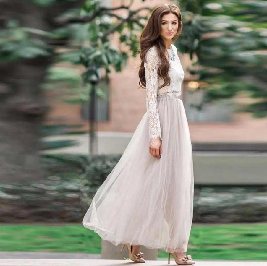 Exquisite Skirts Women A Line Floor Length Long Maxi Skirt Soft Tulle Slim Fall Skirt Customized Style
Exquisite Skirts Women A Line Floor Length Long Maxi Skirt Soft Tulle Slim Fall Skirt Customized Style