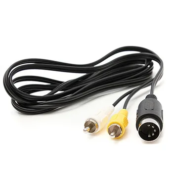 2 pcs Top Selling 6ft A/V Cable Drive MD 1 For Master System 1 RCA Phono AV Video Lead Cable For Sega For Mega High Quality
2 pcs Top Selling 6ft A/V Cable Drive MD 1 For Master System 1 RCA Phono AV Video Lead Cable For Sega For Mega High Quality