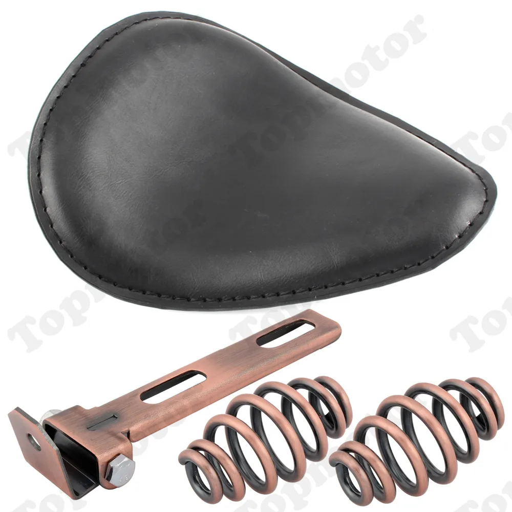 Motorcycle PU Leather Saddle Seat Cushion Spring Solo Bracket Seats Universal For Harley Dyna Chopper Bobber Cafe Racer Custom
Motorcycle PU Leather Saddle Seat Cushion Spring Solo Bracket Seats Universal For Harley Dyna Chopper Bobber Cafe Racer Custom