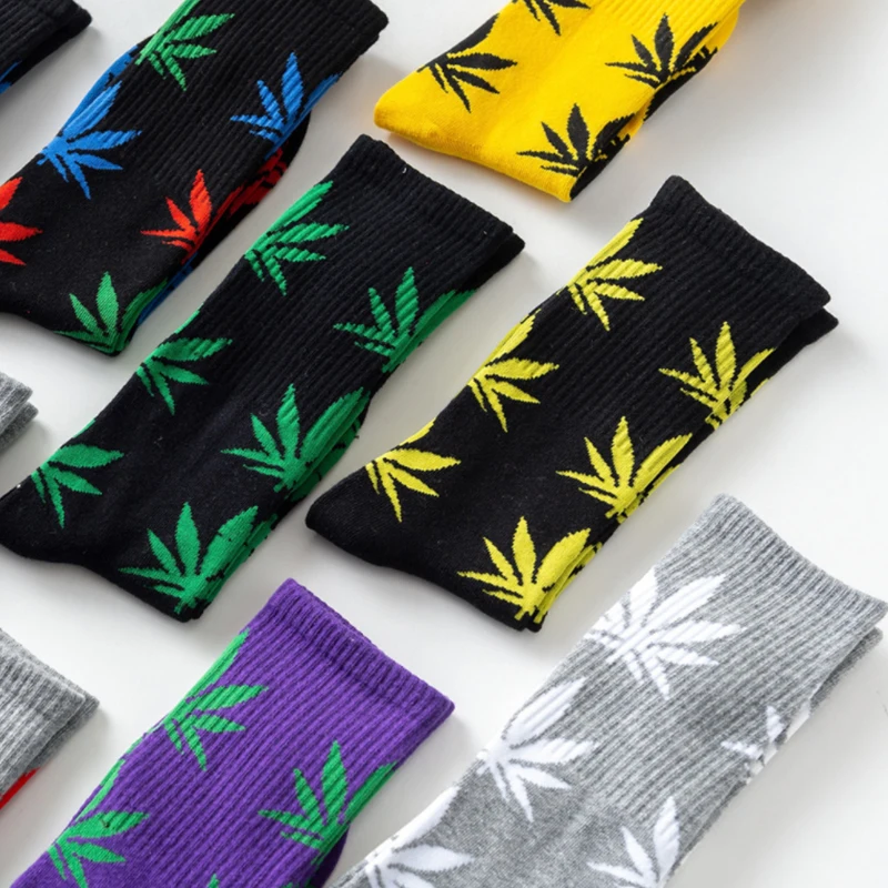 Fashion 1Pair Comfortable High Quality Cotton Socks Leaf Maple Leaf Casual Long Weed Crew Sock Autumn Winter
Fashion 1Pair Comfortable High Quality Cotton Socks Leaf Maple Leaf Casual Long Weed Crew Sock Autumn Winter