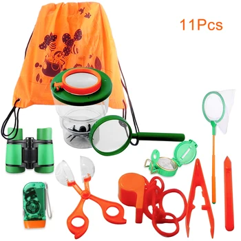 Surwish 11Pcs Catching Butterfly Tool Set Flying Insect Toys Kit for Children Wilderness Adventure
Surwish 11Pcs Catching Butterfly Tool Set Flying Insect Toys Kit for Children Wilderness Adventure