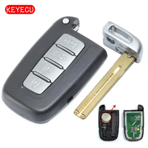 Keyecu Smart Prox Key 4 Button 315MHz ID46 Chip for Hyundai Equus Sonata Genesis 2009-2014 FCCID: SY5HMFNA04
Keyecu Smart Prox Key 4 Button 315MHz ID46 Chip for Hyundai Equus Sonata Genesis 2009-2014 FCCID: SY5HMFNA04