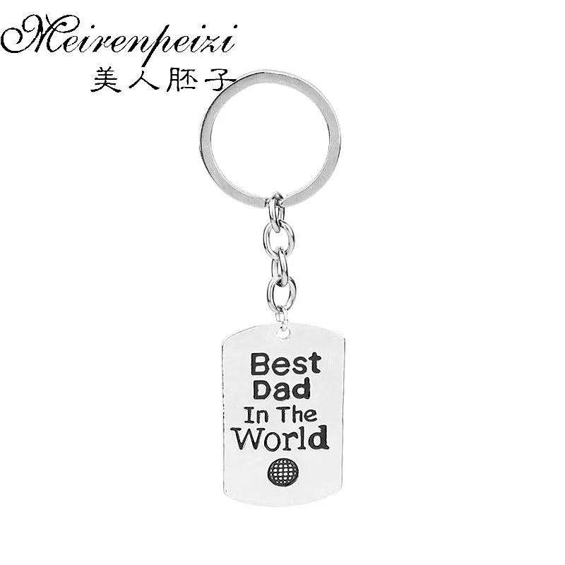 Letter Best Dad In the World Pendant Keychain Key Chain Father's Day Gift Family Jewelry Men's Car Key Holder Present for Dad
Letter Best Dad In the World Pendant Keychain Key Chain Father's Day Gift Family Jewelry Men's Car Key Holder Present for Dad