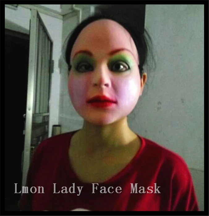 High Quality 100% Latex Lady Human Mask crossdress female mask realistic silicone party mask Women Cosplay Face Mask in Stock
High Quality 100% Latex Lady Human Mask crossdress female mask realistic silicone party mask Women Cosplay Face Mask in Stock