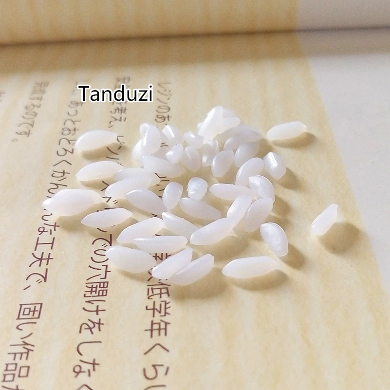 Tanduzi 50g Cute Simulation Food 1:1 Fake Rice White Soft Plastic Miniature Rice Japanese Deco Parts Miniatures DIY
Tanduzi 50g Cute Simulation Food 1:1 Fake Rice White Soft Plastic Miniature Rice Japanese Deco Parts Miniatures DIY